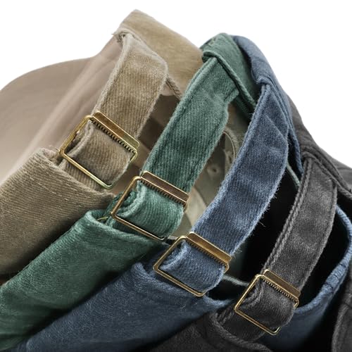 Image of WRINGKIT 6 Pieces Washed Plain Baseball Cap, Unisex Vintage Cotton Baseball Cap, Distressed Twill Adjustable Golf Dad Hat, Retro Unstructured Baseball Hat for Men, Women