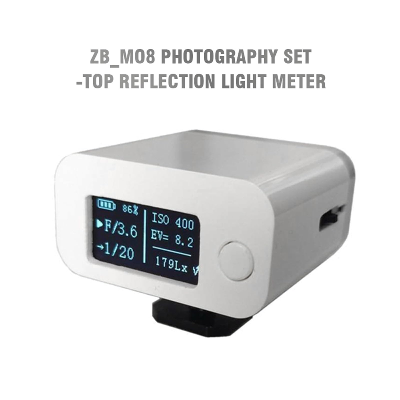 Medidor De Luz For Fotografía, Iluminación Fijo For Cámara, Reflexión Superior Medición Precisa Luz