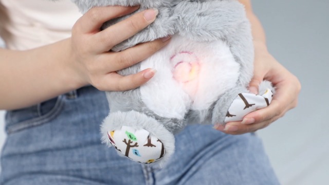 Peluche Koala Che Respira E Batte Il Cuore - Con Luci E Suoni - Per Bambini Insonni