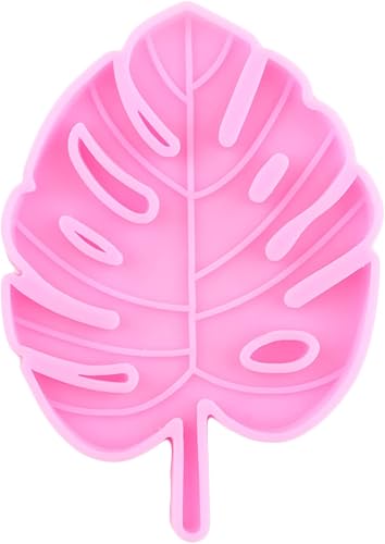 Miniatura 8 de Molde de silicona de hojas tropicales, moldes de hojas de Monstera para fondant, molde de caramelo de hojas de helecho para decoración de pasteles,