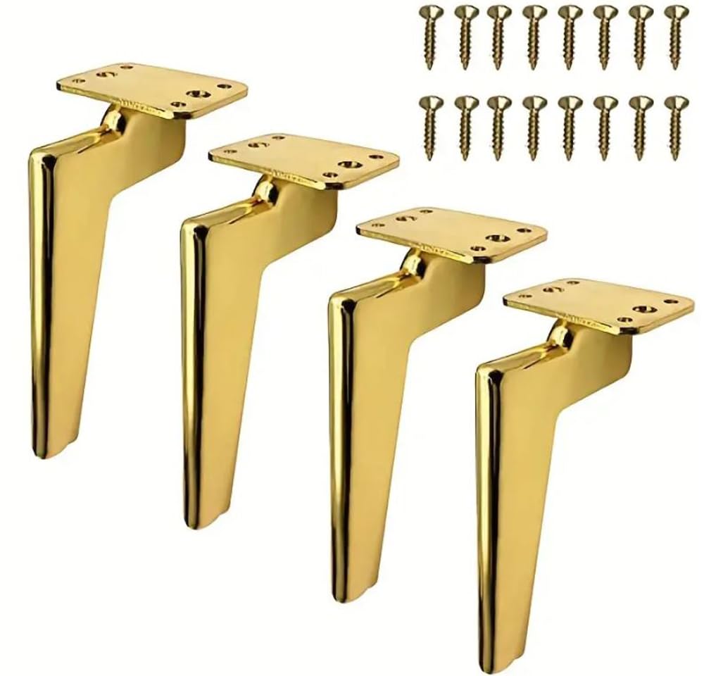 See full amazon price history chart for RAJ Sofa Legs Pack of 4 Pcs Thumb Shaped Metal Furniture Leg 15.2cm (6 inches) Cabinet Legs, Coffee Table Leg Support Legs, Bedside Cabinet Legs, TV Cabinet, (Gold) RAJ Sofa Legs Pack of 4 Pcs Thumb Shaped Metal Furniture Leg 15.2cm (6 inches) Cabinet Legs, Coffee Table Leg Support Legs, Bedside Cabinet Legs, TV Cabinet, (Gold) (B0D7LX4KDV) Amazon Price History, Amazon Price Tracker