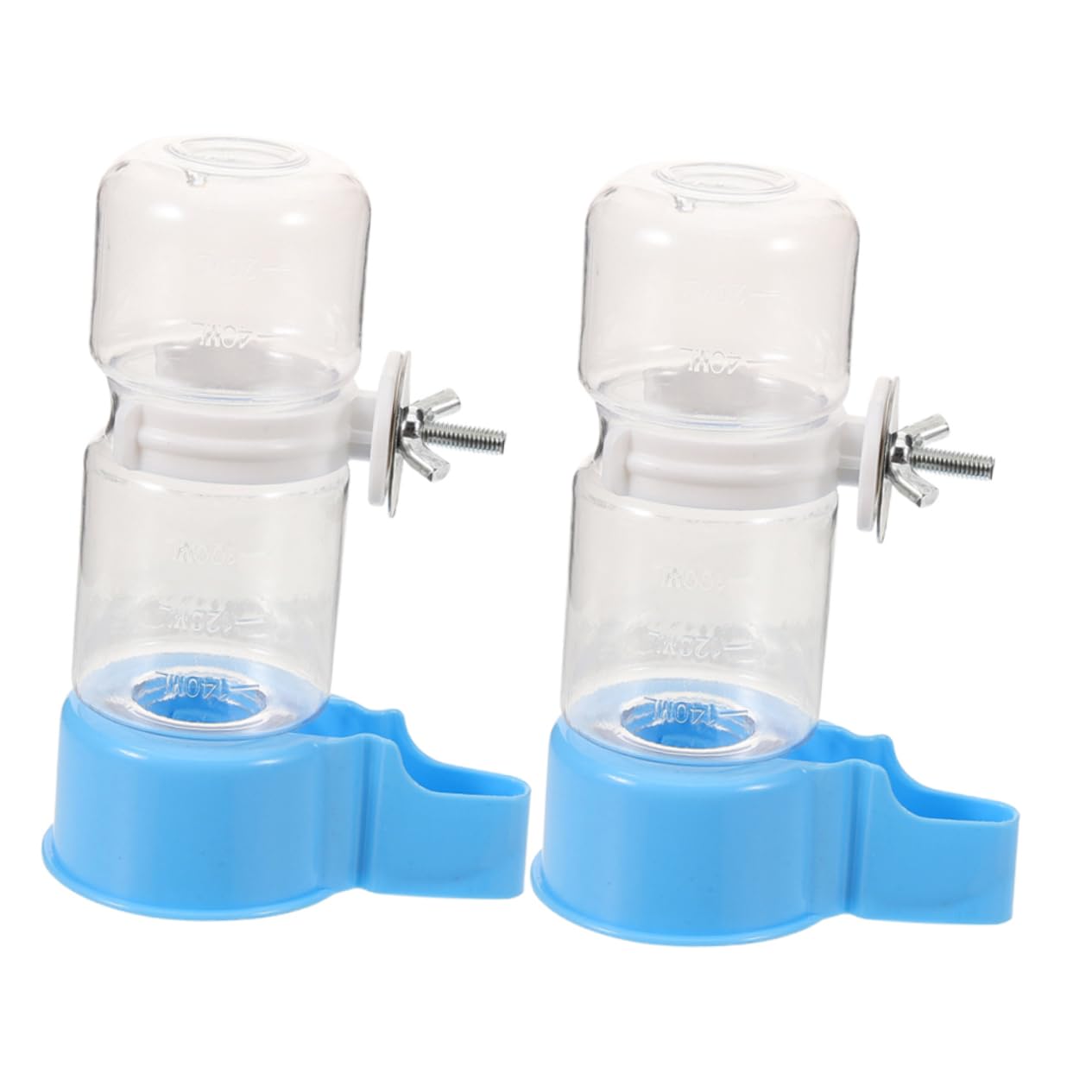 Sosoport 10 Pièces Cage À Oiseaux Accessoires D'Eau Abreuvoir À Oiseaux Automatique Perroquet Mangeoires D'Eau Calopsitte Récipient D'Eau Perroquet Fontaine D'Eau Fontaine