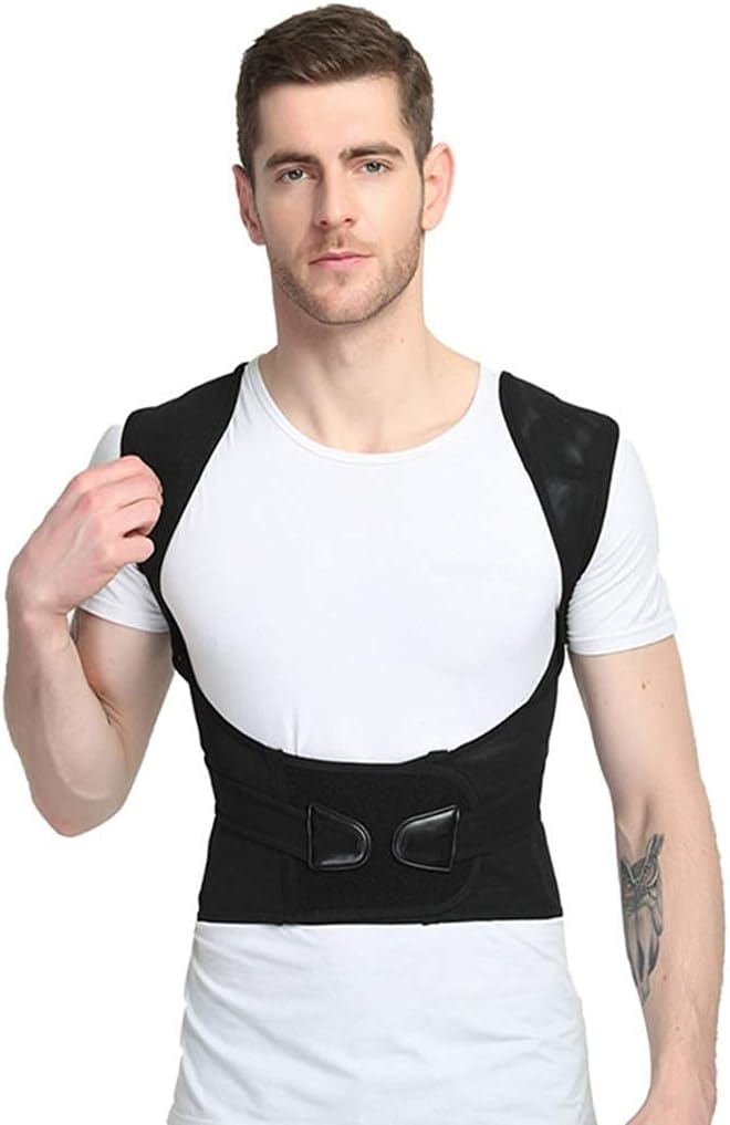姿勢矯正器姿勢矯正器鎖骨サポートブレース 値引き 背中上部と肩用 矯正ベルトベストブレースは男性と女性の姿勢を改善するのに役立ちます 4x Noble 6x サイズ 5x 5x
