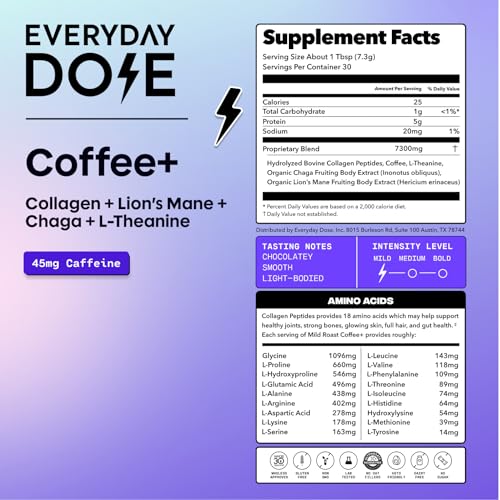 Everyday Dose Premium Adaptogenic Mushroom Coffee