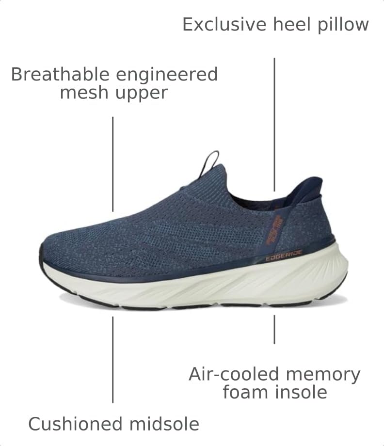 Image of Skechers Men's Edgeride Commissioner Hands Free Slip-in