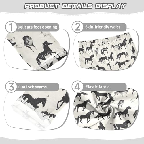 Girls' Leggings Horse Kids Yoga Tights Pants 1 Pack 208585843