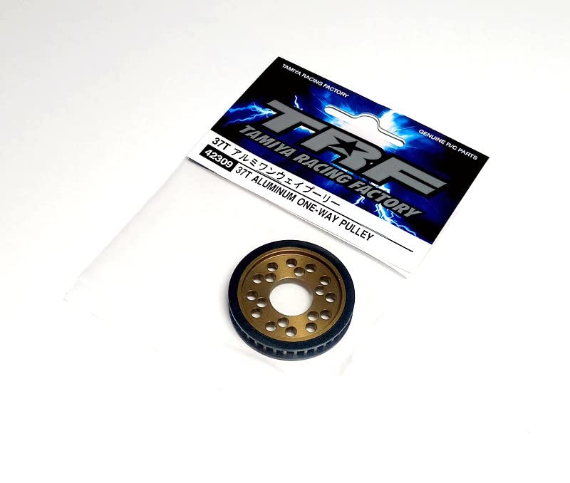 Poulie TRF 37T Tamiya 42309 en aluminium avec système de roue libre haute performance