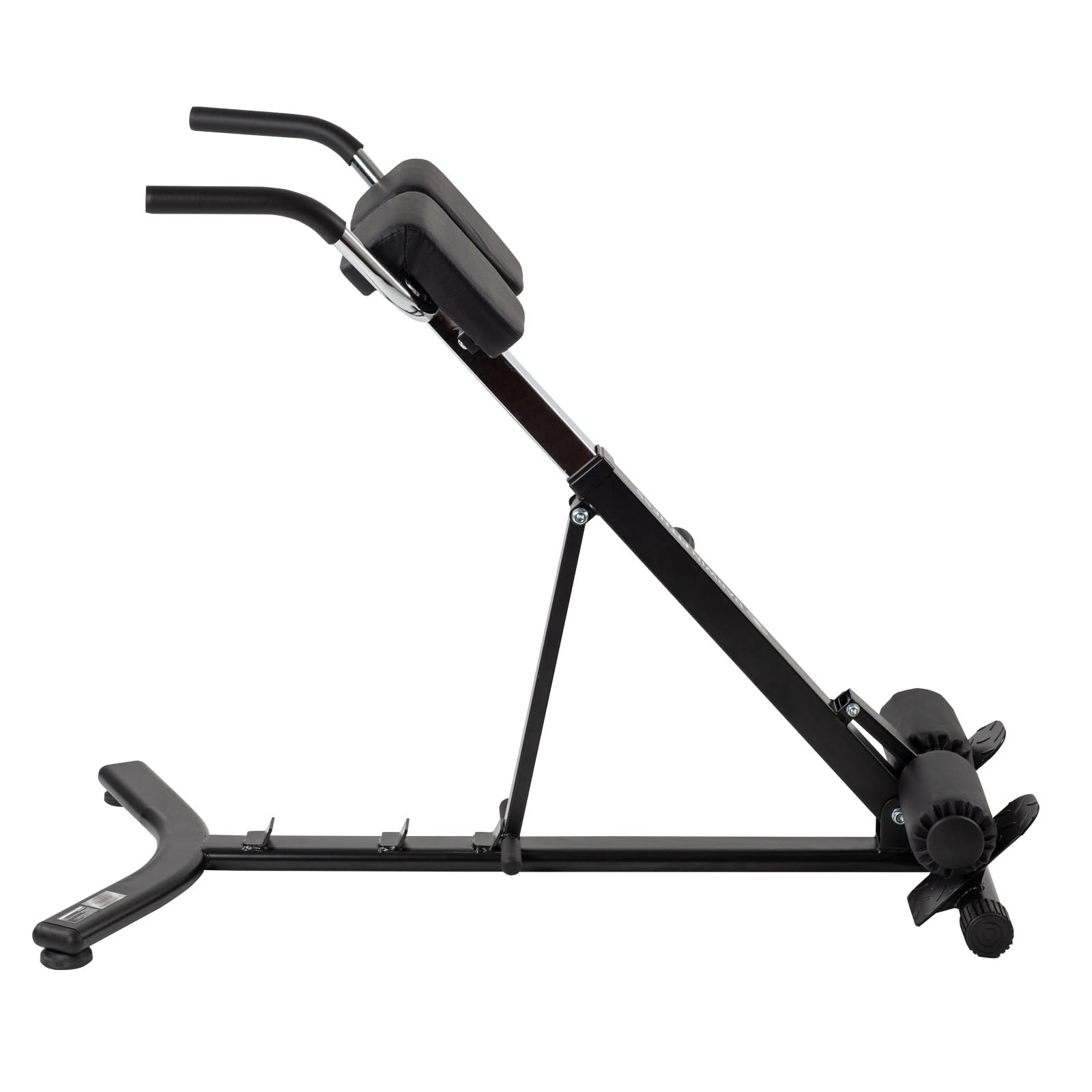 Darwin Rückentrainer Hyperextension, Klappbar, 3 Neigungswinkel, Höhenverstellbar, 116x61x82 cm, Maximale Belastung 150 kg, für Rücken- und Gesäßmuskulatur