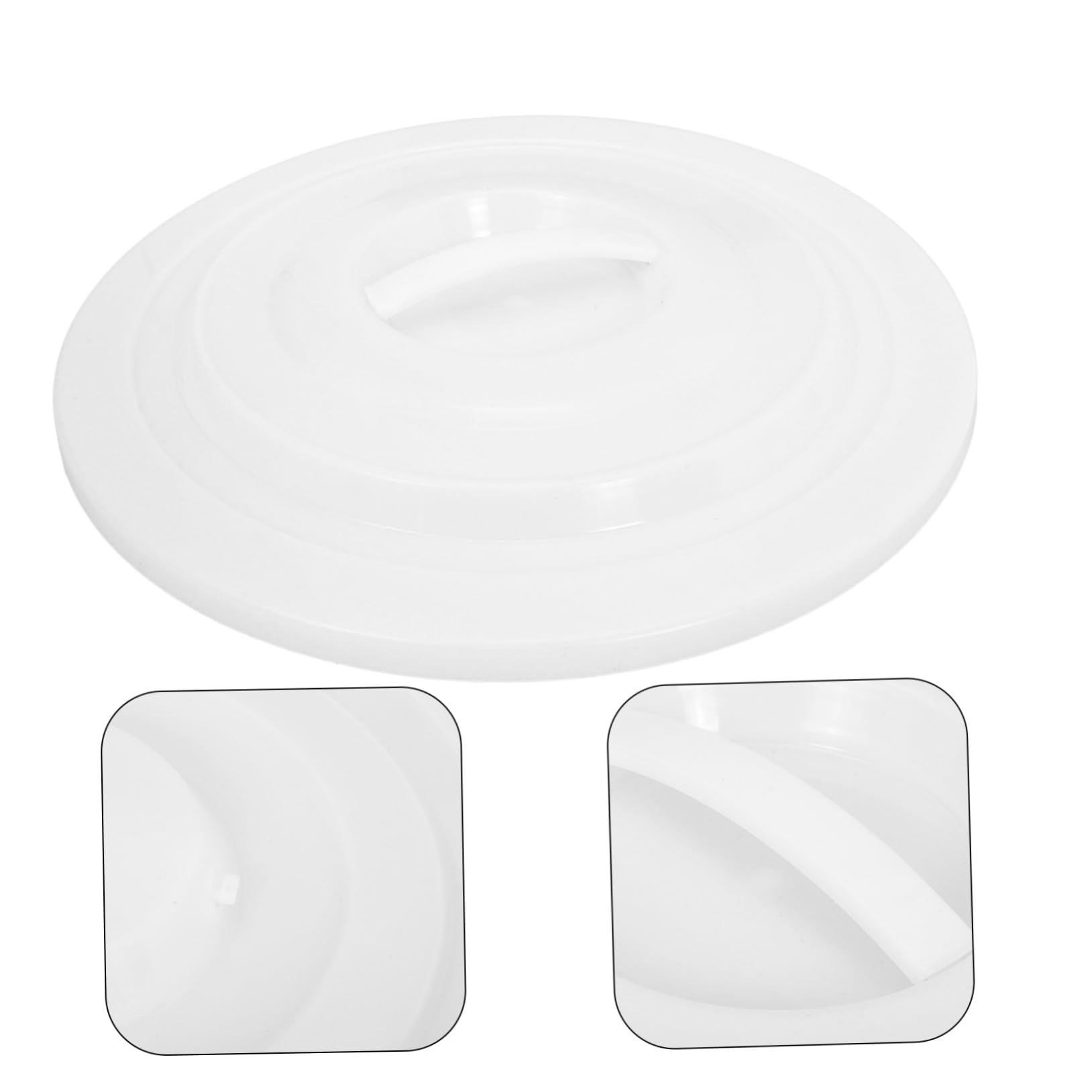 Alipis Coperchio Per Bidone Rifiuti Da Resistente Con Sigillo Ermetico Odori Copertura Per Contenitori Raccolta Differenziata Esterni Facile Da Installare e Smontare Design Stile Semplice