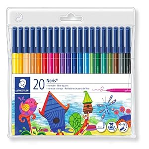 Staedtler Noris Club 326 WP20 viltstiften 20 Stuk multicolor