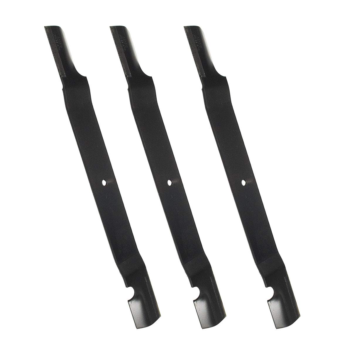 Grasshopper Set of 3 Mower 25" LaserEdge EverSharp High-Lift Notch Lawn Mower Blades, for All 72" FrontMount and MidMount Duramax Decks, OEM Yard