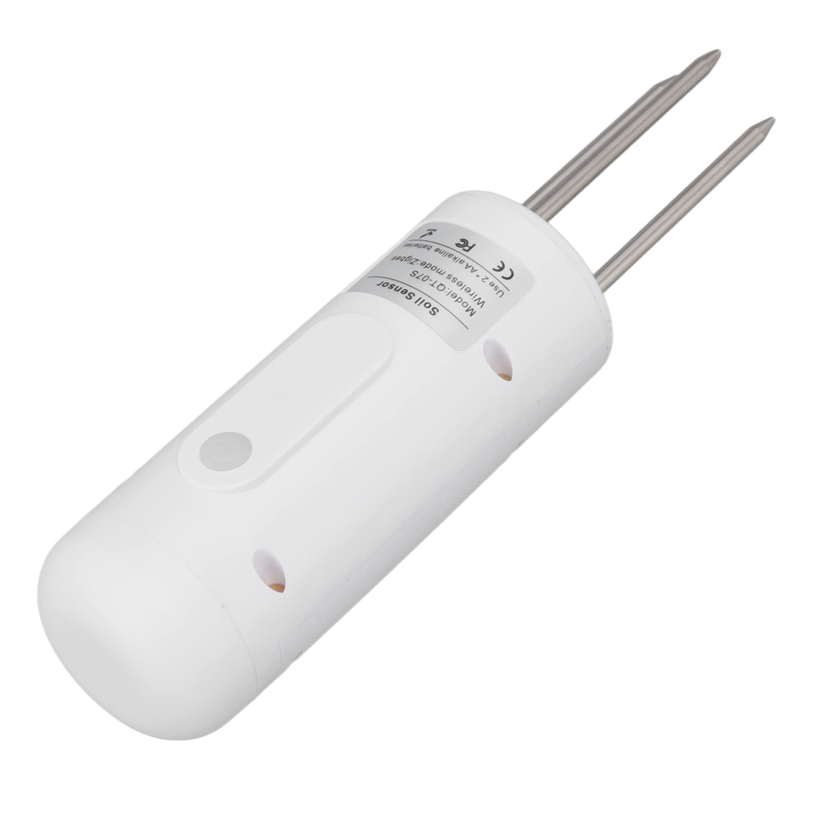 Kadimendium Soil Meter, APP Connection Real Time Data Soil Sensor Temperature Testing Austenitic 304 Probe for Gardening for Zigbee