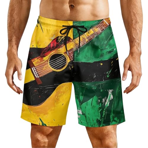 Duohropke Pantalones cortos de entrenamiento para hombre, de secado rápido, con cordón, cintura elástica, transpirables, pantalones cortos informales, bermudas, pantalones deportivos, bañadores de