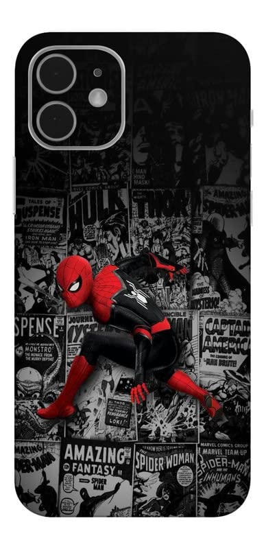 WRAP CRAFT Mobile Skin Sticker Compatible with Apple iPhone 12 Skin Not Back Cover, Camera & Back Protector Mobile Skin Wrap; iPhone 12-KE-341- Best and cheap mobile covers in India