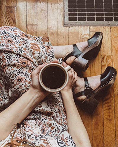 Image of Sandgrens Handmade Swedish Wood Clogs for Women, High Heel Sandal | Victoria
