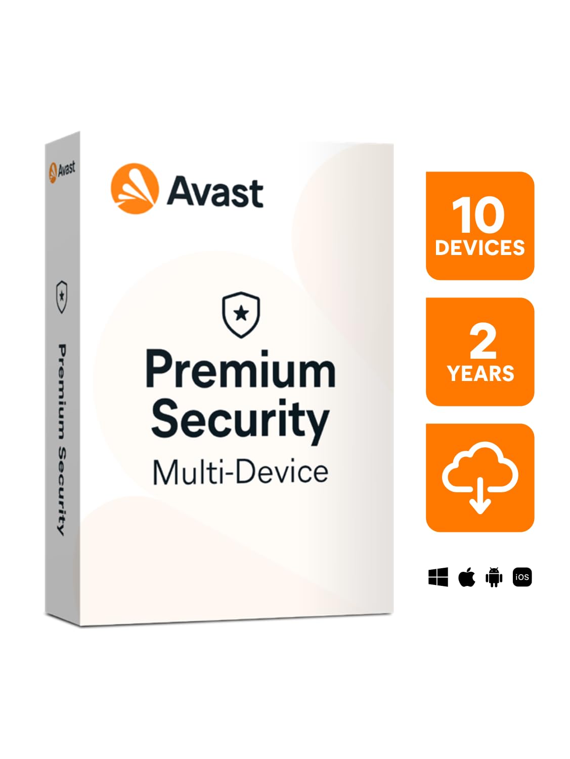 Avast Premium Security | 10 Devices 2 Years | Windows, Mac, Android & iOS | Total Protection against all Internet Threats | Email Delivery in 2 Hours (B0CXJ8H26Q) Amazon Price History, Amazon Price Tracker
