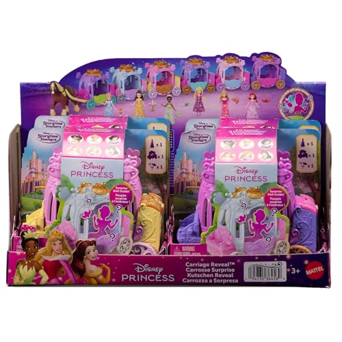 Mattel Princesse Disney Carrosse Surprise Petite poupée Surprise et carrosse avec 1 Figurine...