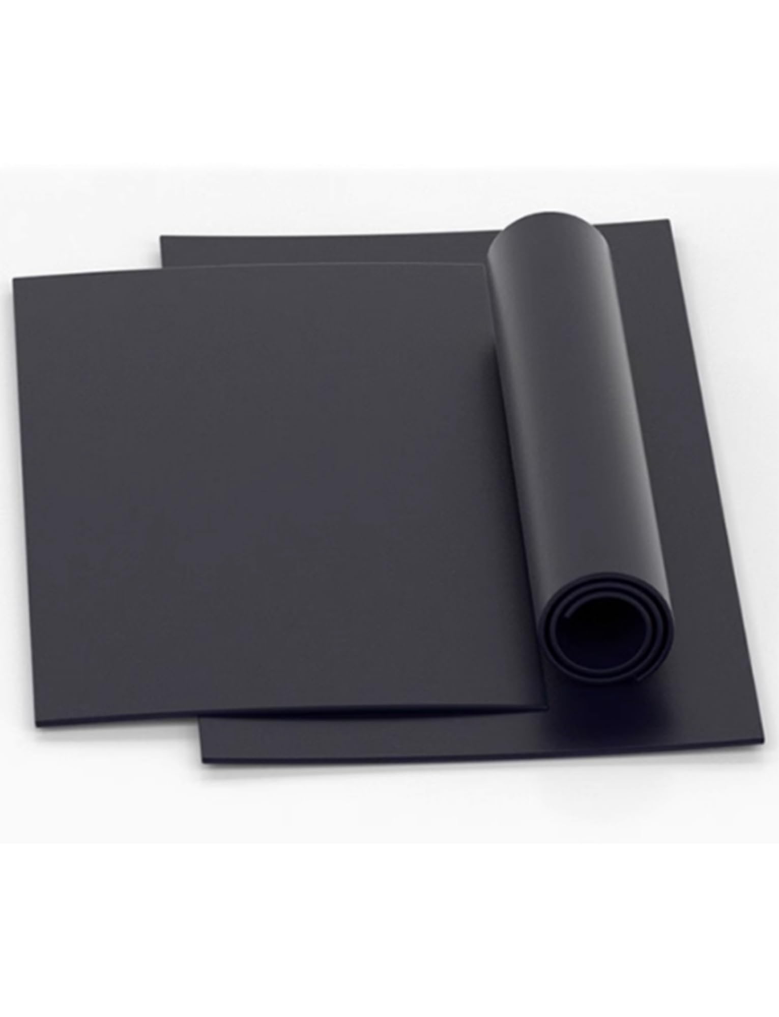 Grand Tapis d'établi de Soudure, Tapis de Travail en Caoutchouc Silicone Antistatique, résistant à la Chaleur et aux décharges électrostatiques, Noir, 70 x (100-500) cm(70x200cm)