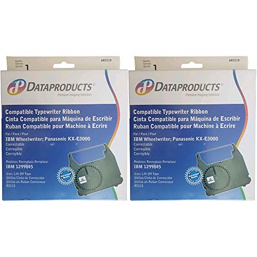 2 X Cinta Correctora Compatible Dataproducts R5110 Negro