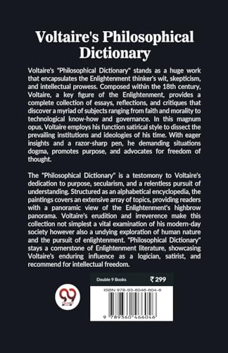 Image of Voltaire's Philosophical Dictionary