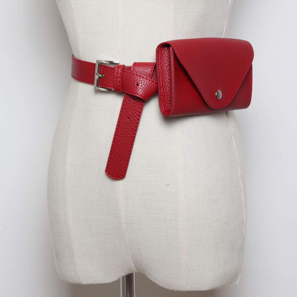 VALICLUD Quilted Waist Belt Bag for Women Mini Purse Small Fanny Pack with Removable Belt Travel and Everyday Use - Image 2