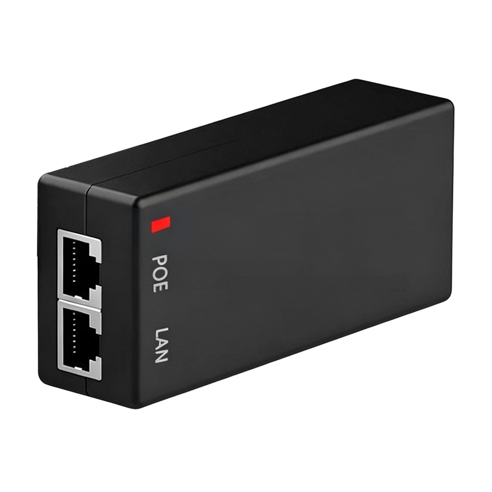 Gigabit Wtryskiwacz PoE 48 V 60 W, adapter Ethernet z 2 portami RJ-45, zgodny z IEEE 802.3af/at/bt do eero PoE 6, UniFi U6 Pro, U6 Mash Pro, G5 Bullet, Reolink RLC-810A/820A kamera IP, bezprzewodowy