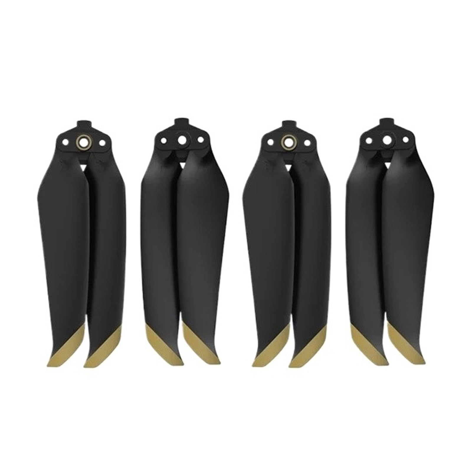4 pezzi Air 2 2S 7238F, compatibile con DJI, pale dell'elica di droni(Plastic Blade golden)