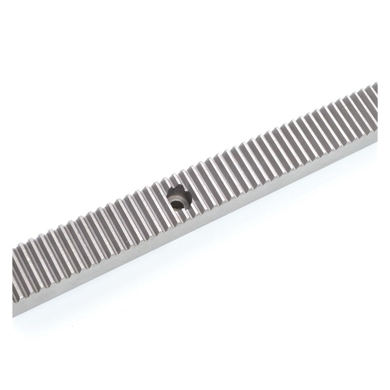 1 cremagliera con fori, 1 modulo, lunghezza 300-1000 mm, rettifica di precisione, cremagliera cilindrica e guida a pignone per attrezzature CNC(1 Module 12x12x1000mm)