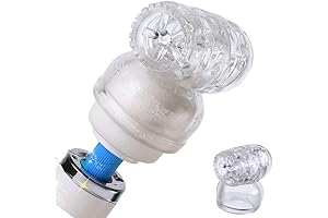 Wand Massager Vibrators for Men's Training Attachments