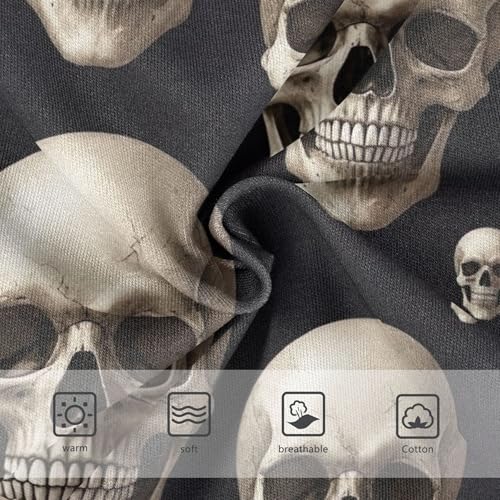 White Skull Heads Black Toddler Underwear Floral 2t Cotton Girl Panties Cute Colorful Briefs Kids Undies3