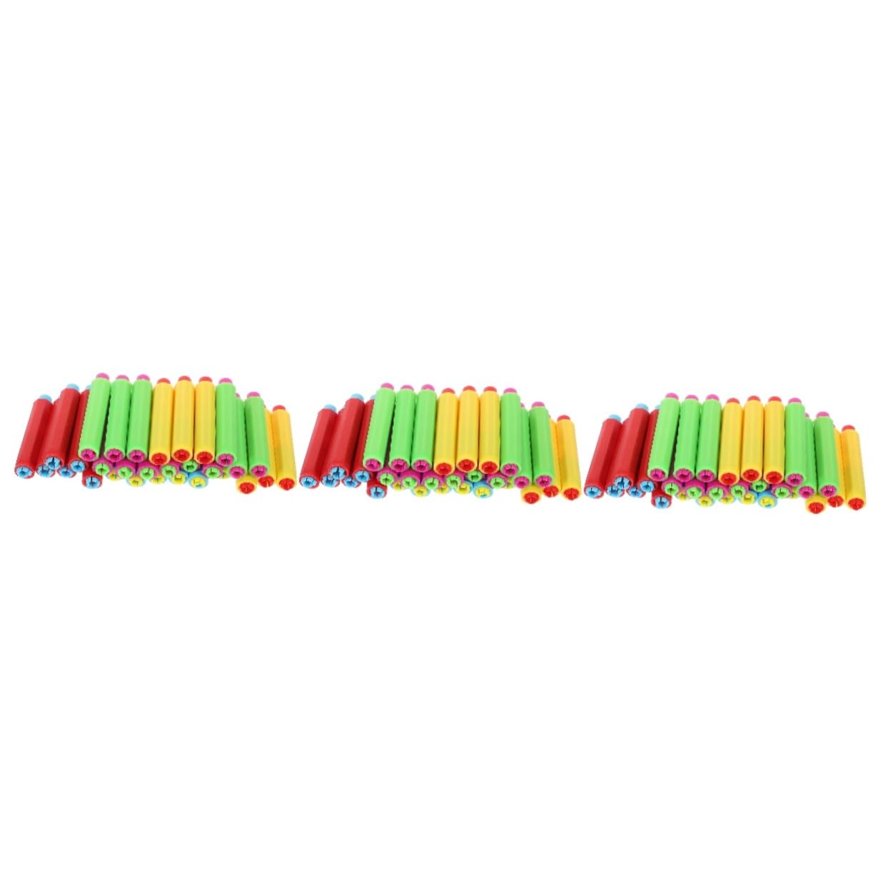 BESTonZON 3 Ensembles Ensemble De Craies Sans Poussière Porte Craie Pour Tableau Noir Porte-craie Pour Tableau Noir Clip De Protection Pince À Craie Portable Porte-craies Pp 30 Pièces * 3