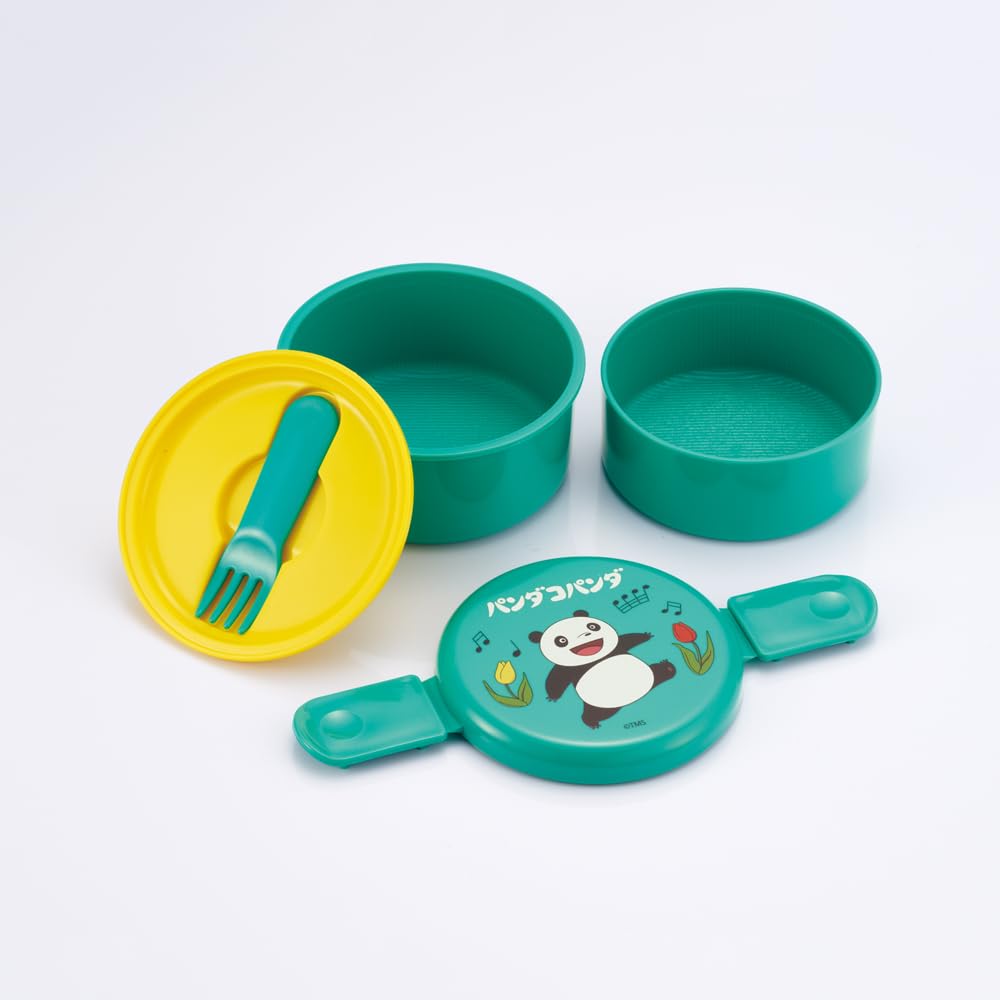 パンダこ Amazon｜スケーター(Skater) 弁当箱 500ml 2段 丸型 おにぎり