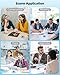 3072Kbps Magnetic Voice Recorder, Audio Recorders with AI-Intelligent Triple Noise Cancellation, 128GB Voice Activated Recorder with 9500Hours Store, Recording Device for Lectures, Meetings, Intervie