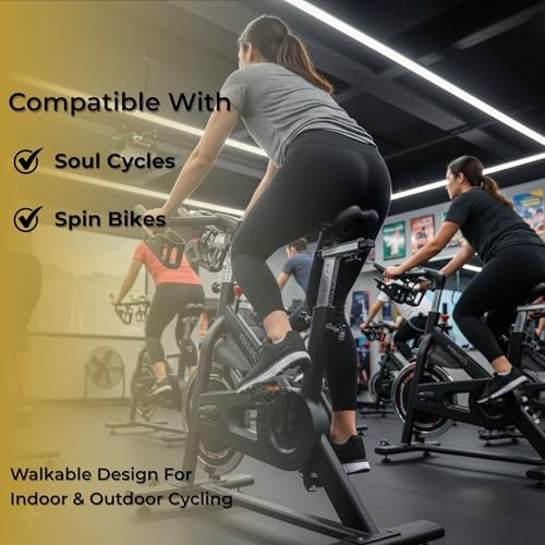 Image of Tommaso Women's Cycling Shoes with Pre-Installed SPD Cleats - Easy to Walk-in Ventilated SPD Cycling Shoes for Women's Spin Classes and Indoor Bikes - Comfortable on Foot and Toebox.
