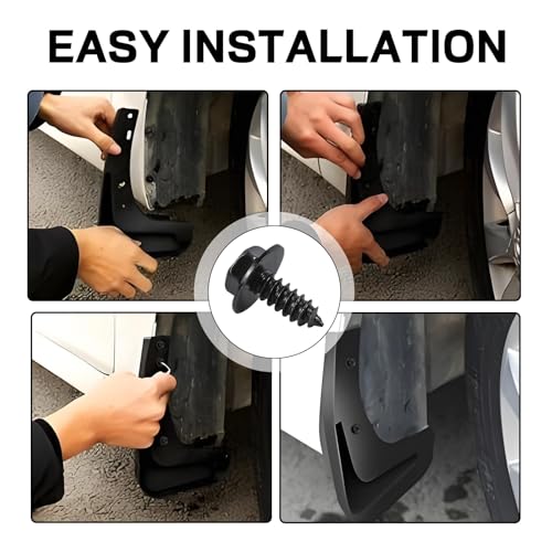 Image of 20PCS Fender Bolts Retainers Replacement, OEM 90159-6049 Bolt Retainer, Hex Head Screws for Mud Flaps, Bumper, Wheel Well Liners, Compatible with Tacoma Prius Camry Celica