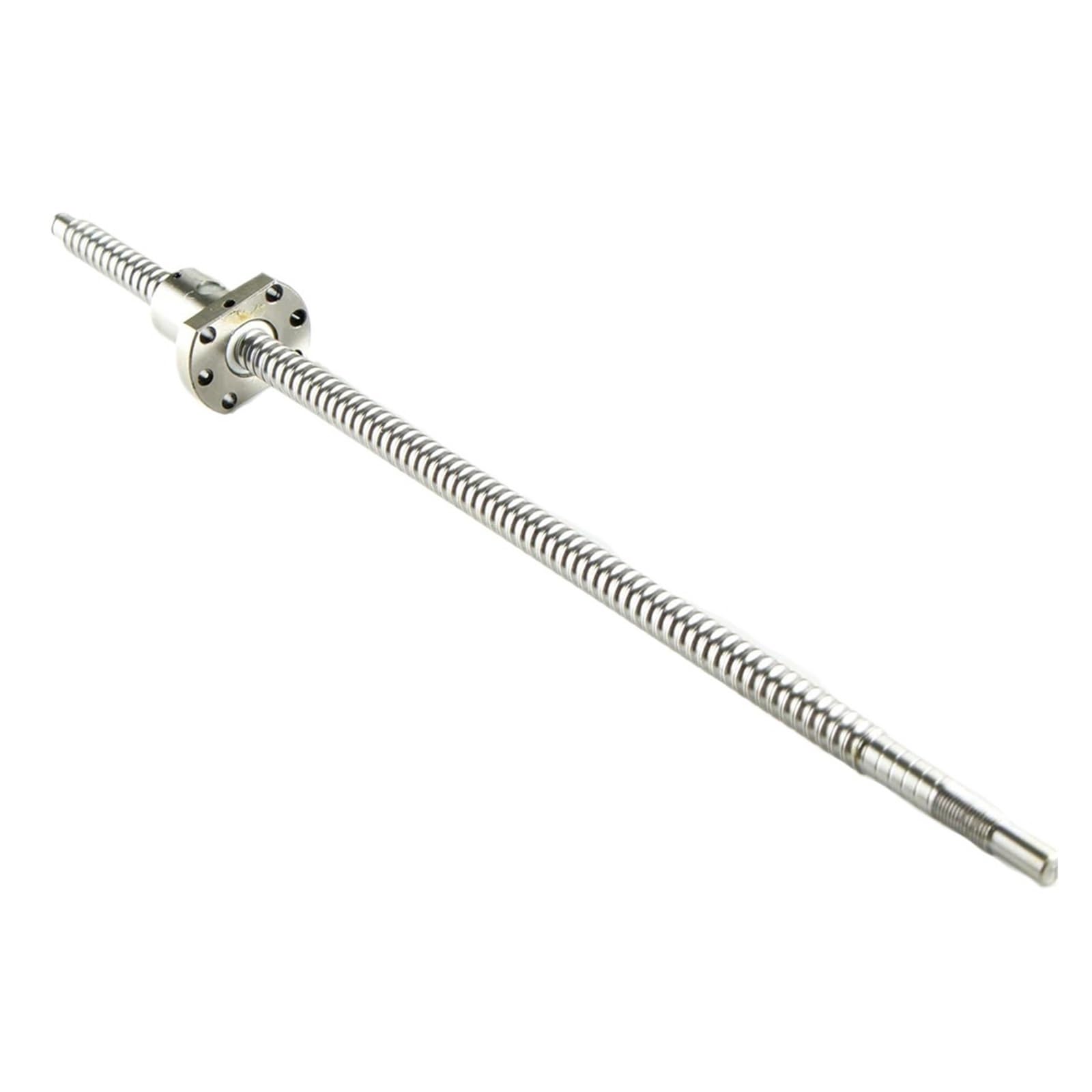 Metal Ball Screw nut SFU1204 End Machine Ball Screw Length 250mm-800mm with Single Flange BallNut for CNC Parts(800mm)