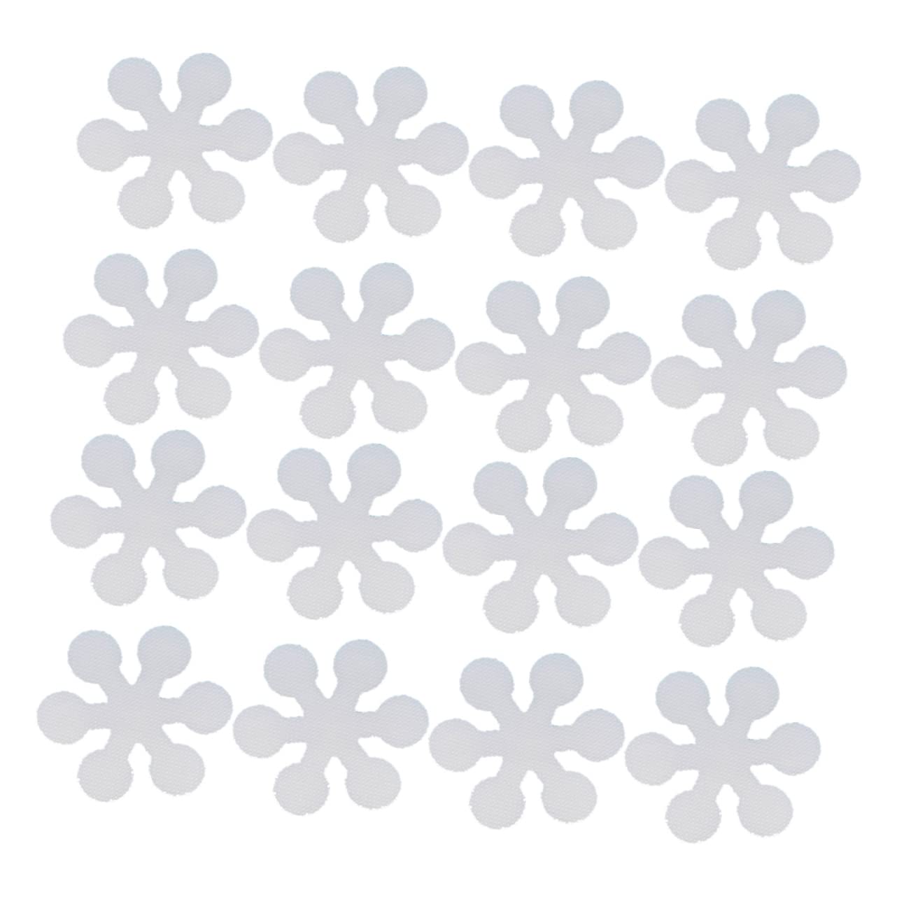 HOLIDYOYO 20 Pcs Snowflake Bath Tub Non Slip Stickers Adhesive Decals for Boys and Girls Bath Bathtub Shower
