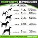 FurroLandia Hemp Calming Treats for Dogs - 170 Soft Chews - Made in Usa - Hemp Oil for Dogs - Dog Anxiety Relief - Natural Calming Aid - Stress - Fireworks | Aggressive Behavior (Bacon Flavor)
