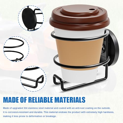 Portavasos magnético de acero inoxidable para carro miniatura 4