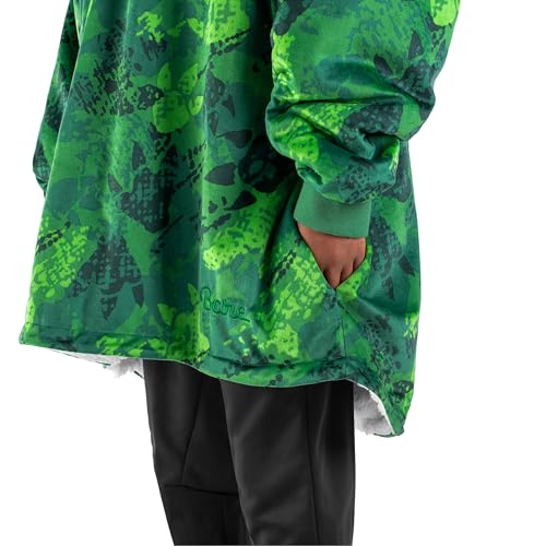 Image of Bare Home Wearable Blanket Hoodie - Soft Plush Sherpa - Warm and Cozy - Oversized Wearable Blanket