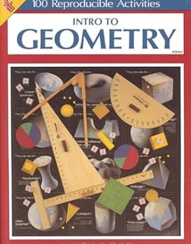 Paperback Intro to Geometry: 100 Reproducible Activities Book