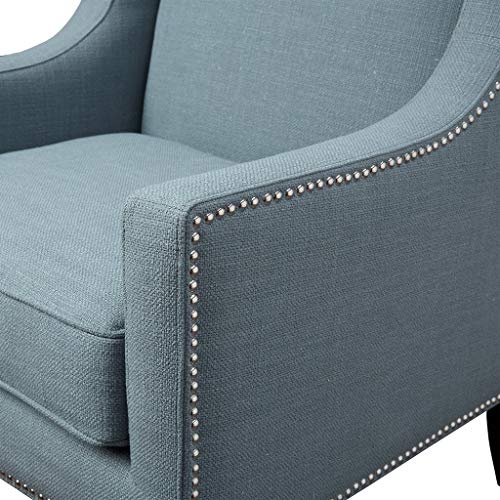 Madison Park Barton Collection Accent Chair, See Below, Blue #TOP5