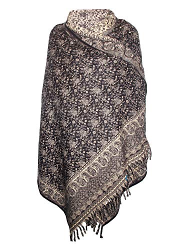 Tibet LUXURY FLORAL HANDMADE BLACK BEIGE FASHION Scarf Yak Wool fortable soft scarf Shawl Blanket ole unisex Travel Wrap Meditation Soft gift for her,Green2