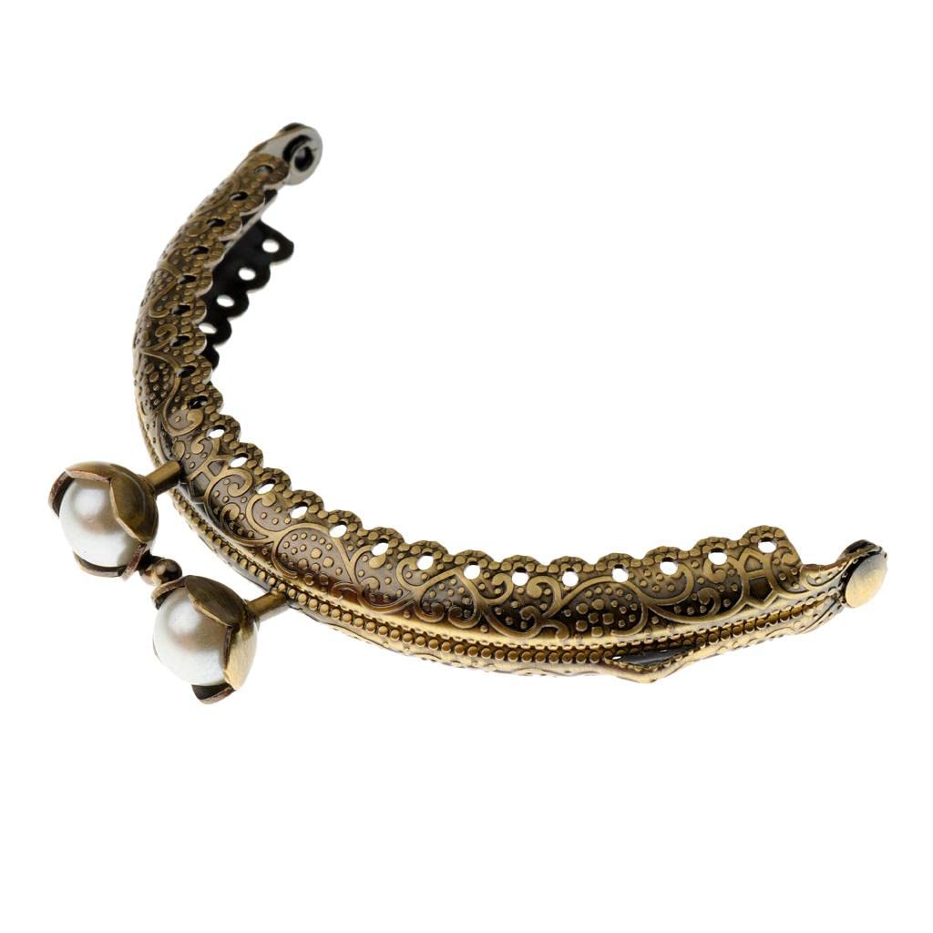 ATORSE Metal Bronze Coin Purse Bag DIY Craft Frame Kiss Clasp Lock Lotus Bead #1|Crafts|Sewing|Foundations & Undergarments|Purse Handles, Frames & Feet-image-34