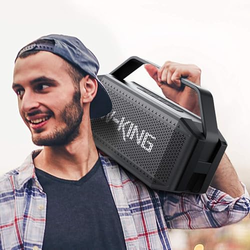 W-KING D9-1 Portable Speakers Bluetooth Wireless Loud, 100W Max Waterproof Outdoor Bluetooth Speaker Big Party Large Boombox Subwoofer の商品画像 9