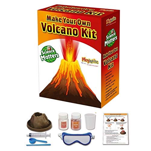 The Home Fusion Company Make Your Own Volcano Explosion Kit - Science Learning Experiments for Children