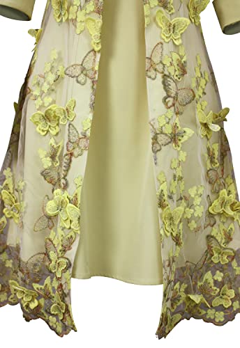 Vestido bordado 3D para mujer CHIC STAR conjunto dos piezas cómodo 5