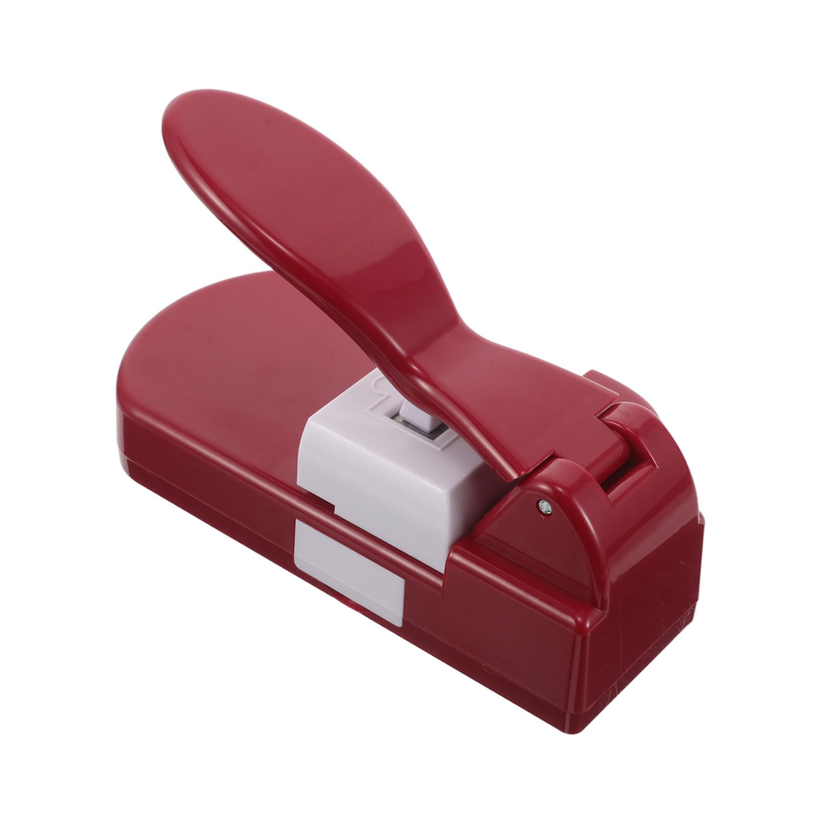 Cortador de Rompecabezas Manual para Papel y Cartón, Rojo