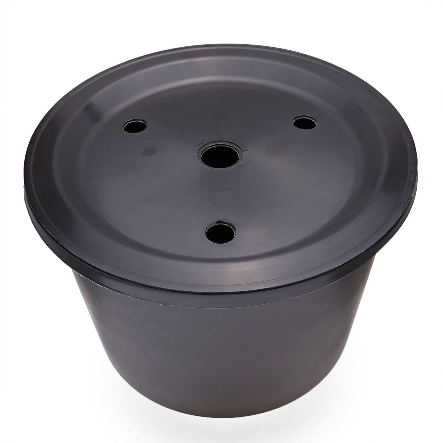 CLGarden ø 45cm 30 Liter PE Springbrunnenbecken rund mit GFK Deckel Becken Set Brunnenbecken klein für Gartenbrunnen Garten Springbrunnen Quellstein