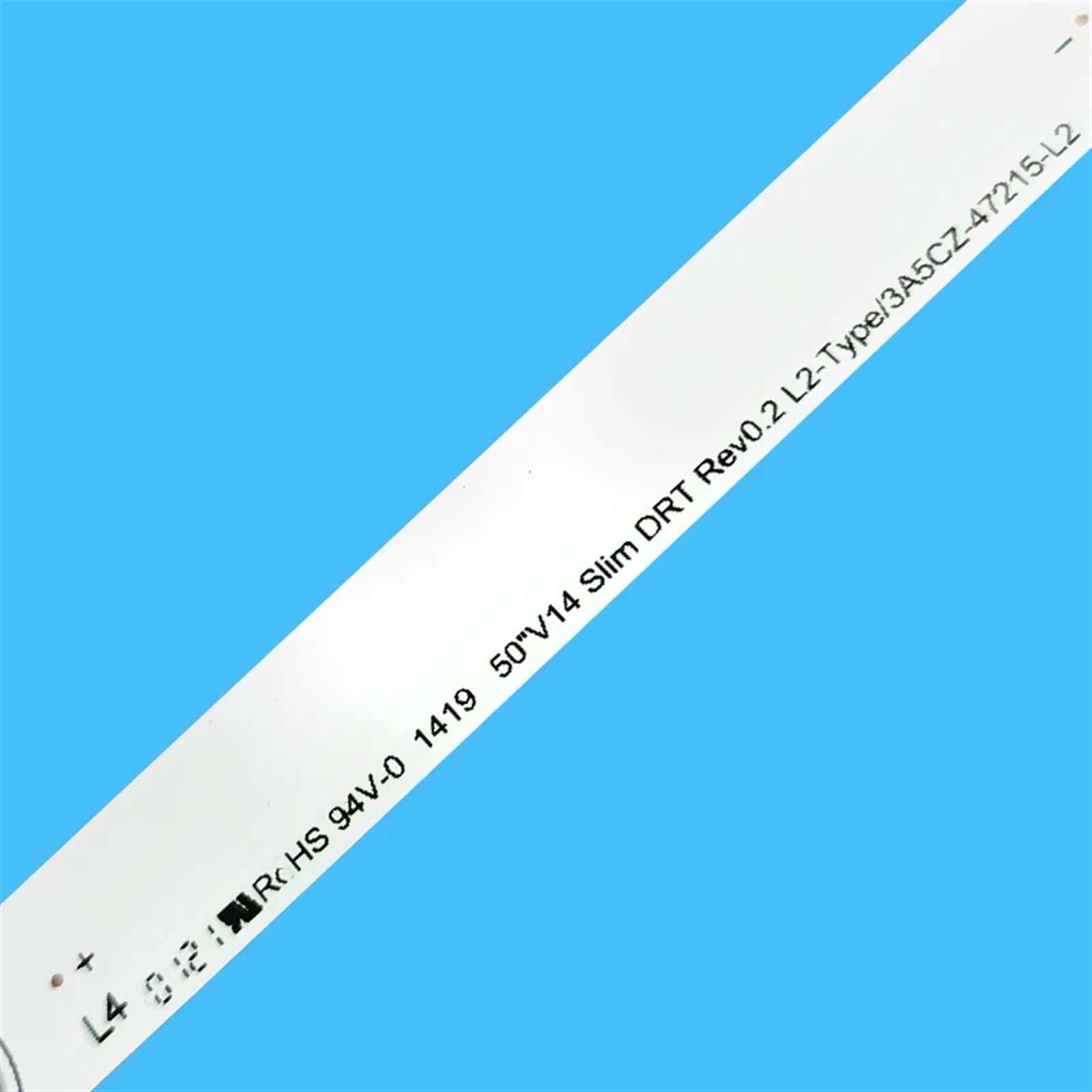Striscia LED da 12 Pezzi Compatibile con TV G 50 "TX-50AS650 TX-50AS740 6916L-1825A 6916L-1824A 6916L-1826A 6916L-1827A LC500DUF UG F1 V14 Slim DRT Re
